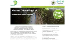 Desktop Screenshot of kleanza.com
